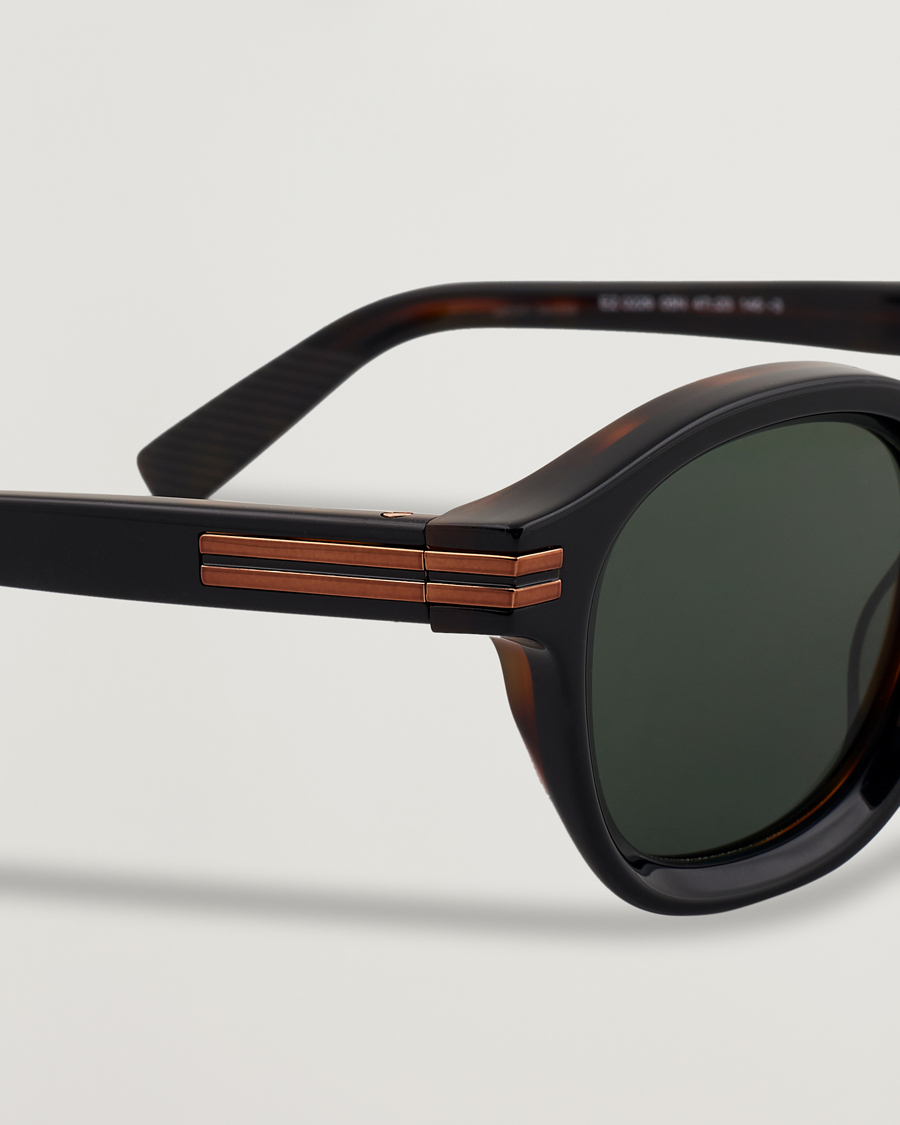 Heren | Zonnebrillen | Zegna | EZ0229 Sunglasses Black/Green