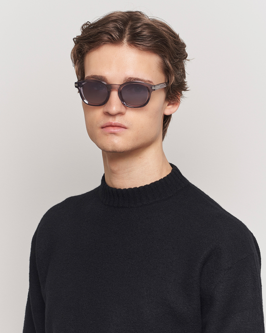 Heren | Luxury Brands | Zegna | EZ0229 Sunglasses Grey/Smoke