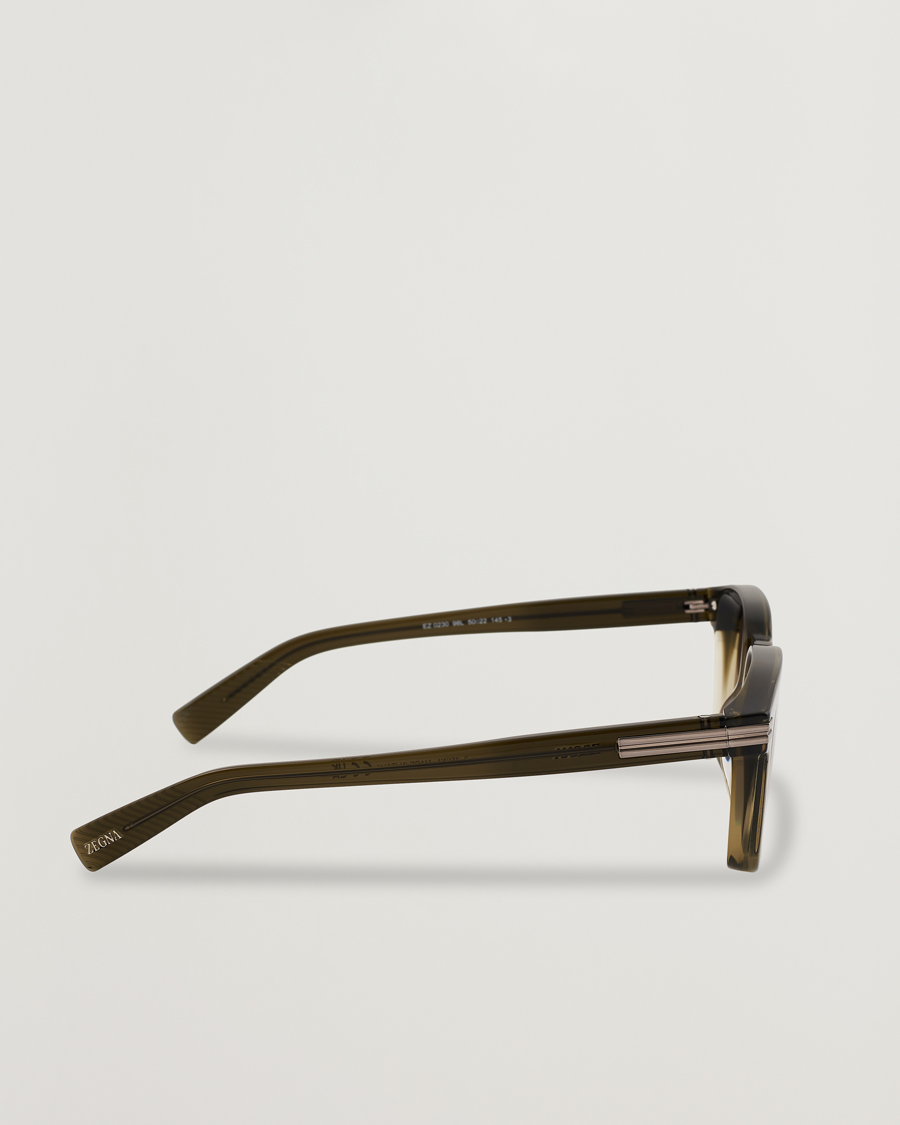 Heren | Zonnebrillen | Zegna | EZ0230 Sunglasses Dark Green/Roviex