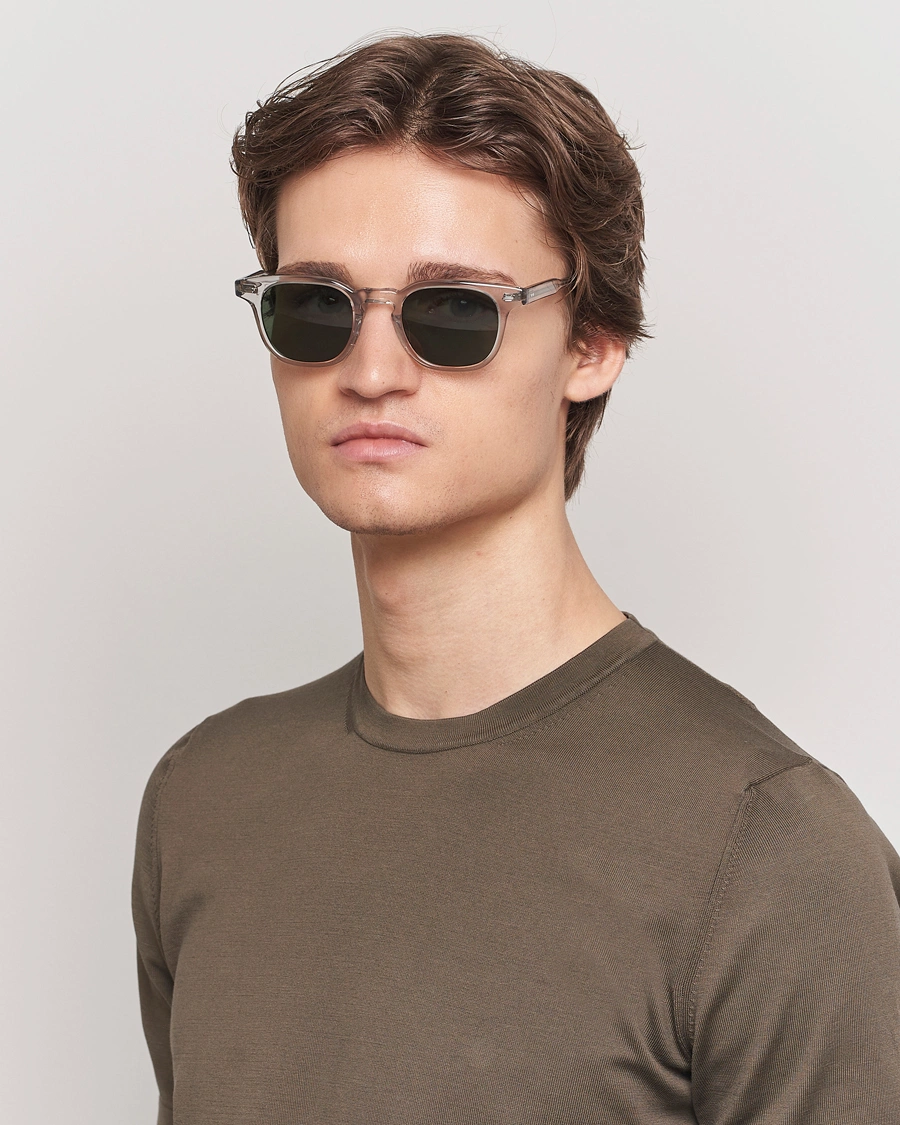 Heren | Zonnebrillen | Garrett Leight | Sherwood 47 Sunglasses Transparent