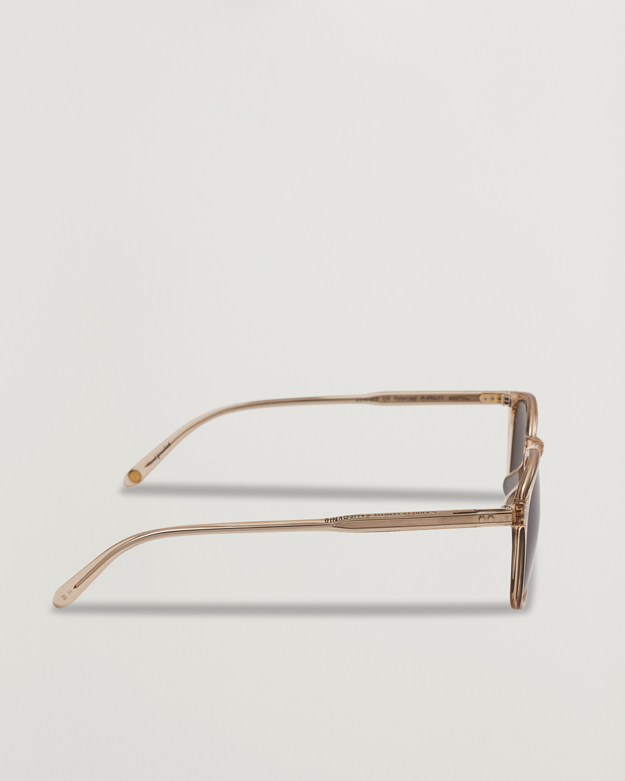 Heren | Zonnebrillen | Garrett Leight | Kinney 49 Sunglasses Transparent/Blue