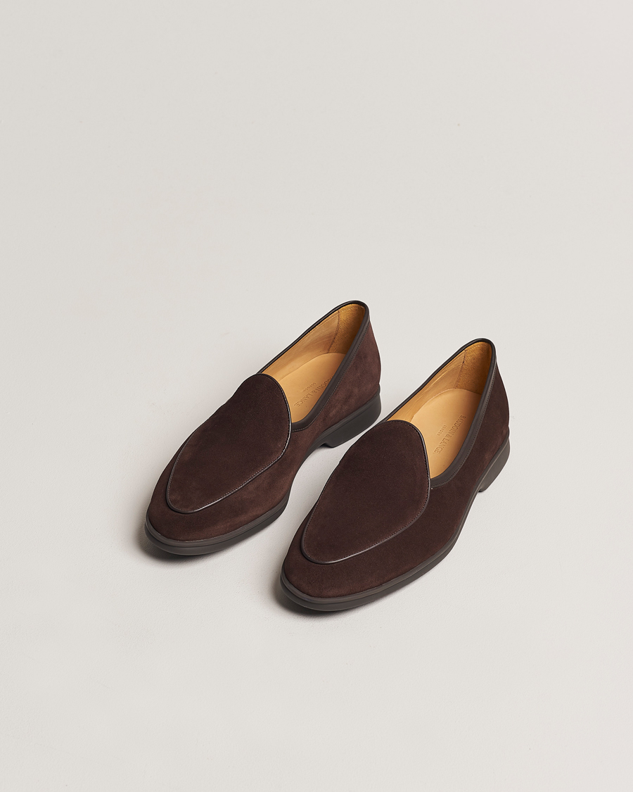 Heren | Baudoin & Lange | Baudoin & Lange | Stride Loafers Dark Brown