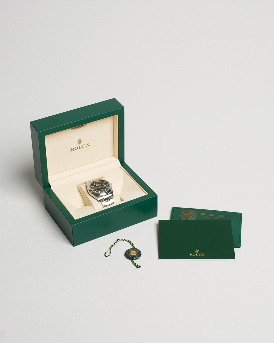 Heren | Rolex Pre-Owned Datejust 41 126300 Silver | Rolex Pre-Owned | Datejust 41 126300 Silver