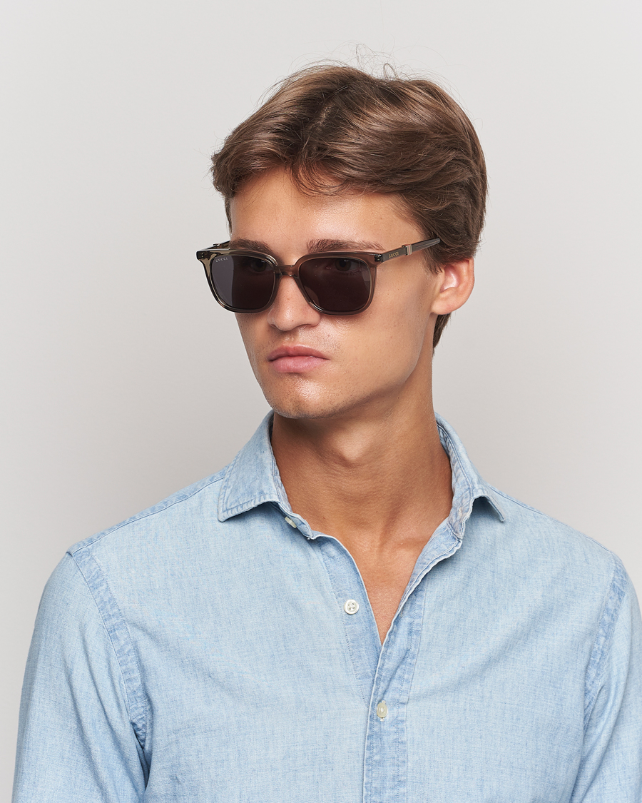 Heren | Zonnebrillen | Gucci | GG1493 Sunglasses Transparent