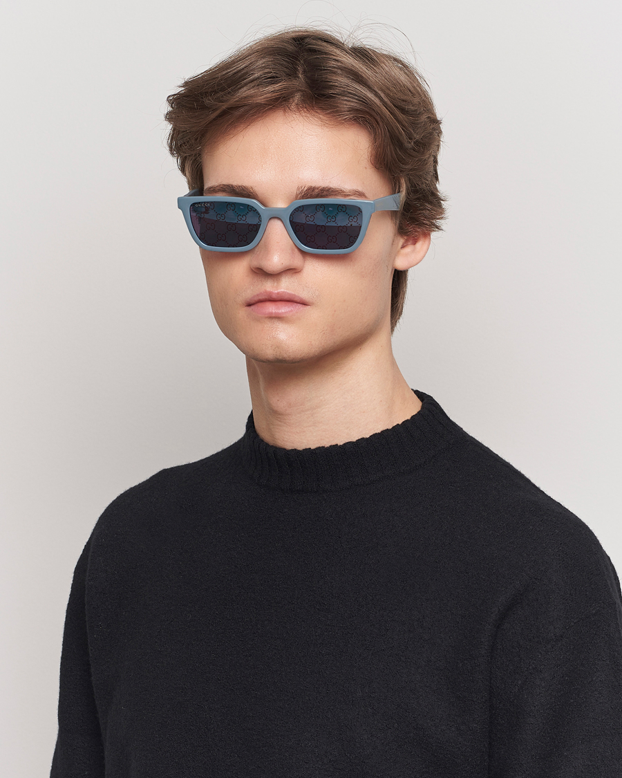 Heren | Gucci | Gucci | GG1539S Sunglasses Light Blue
