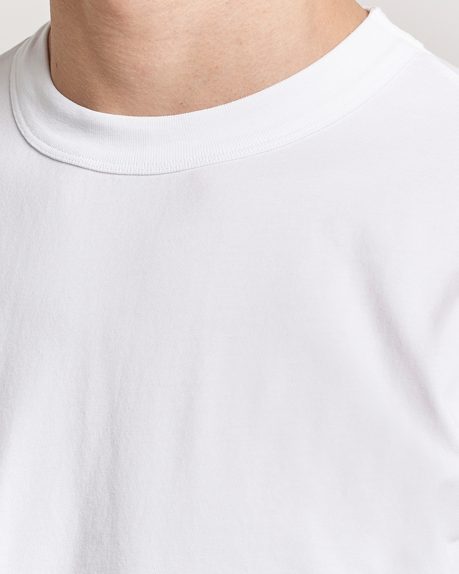 Heren | T-shirts | Tekla | Organic Cotton Sleeping T-Shirt White