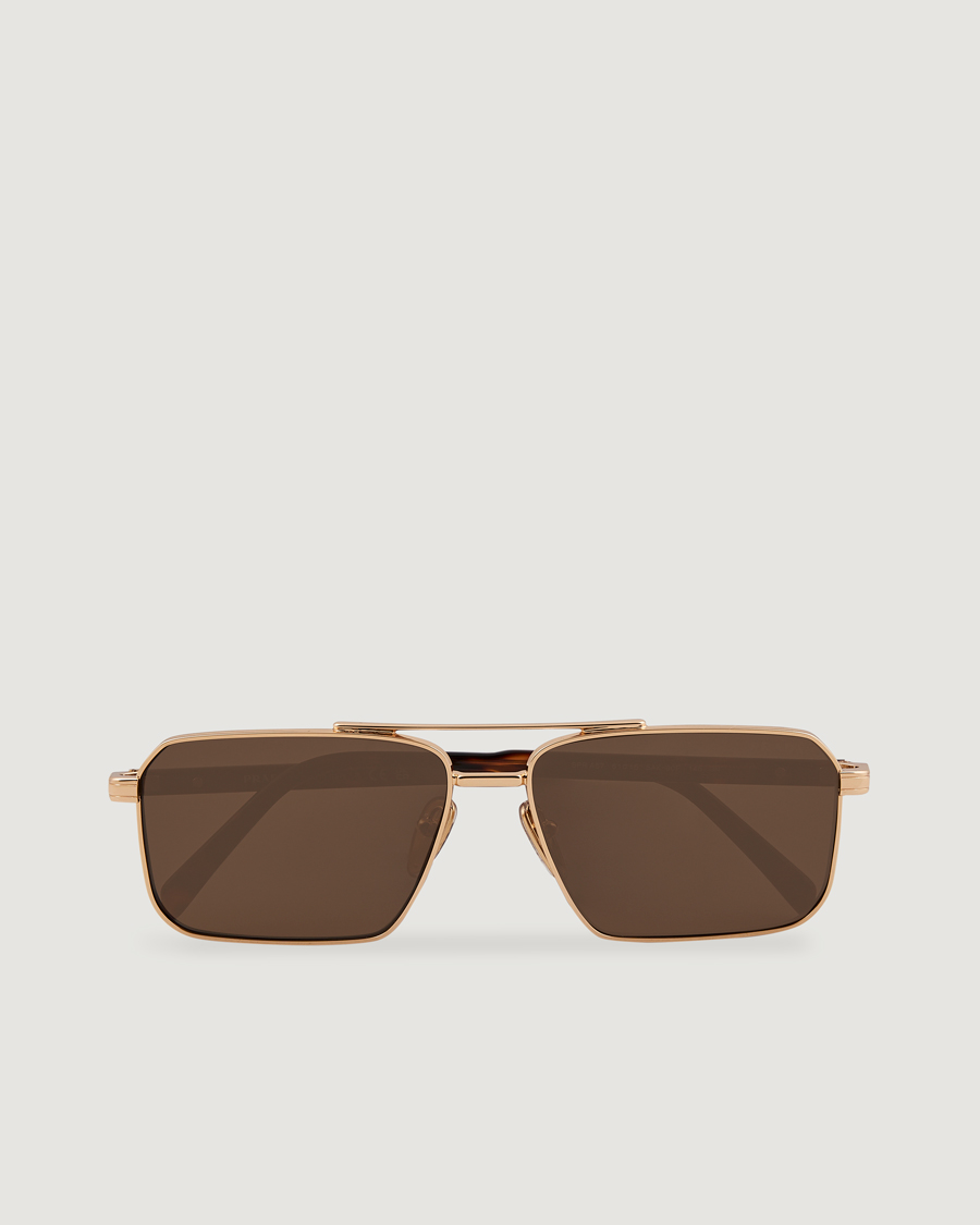 Heren | Zonnebrillen | Prada Eyewear | Prada 0PR A57S Metal Sunglasses Gold