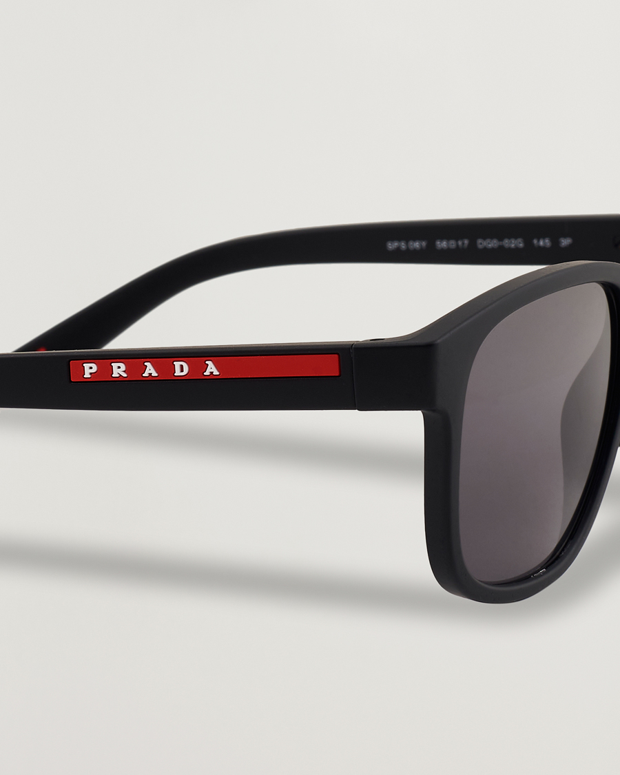 Heren | Zonnebrillen | Prada Linea Rossa | 0PS 06YS Polarized Sunglasses Black