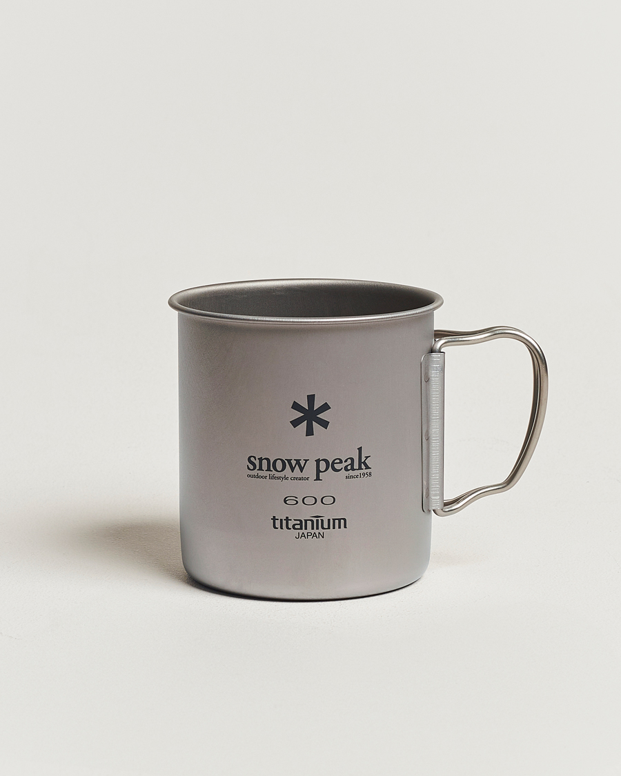 Heren | Outdoor living | Snow Peak | Single Wall Mug 600 Titanium