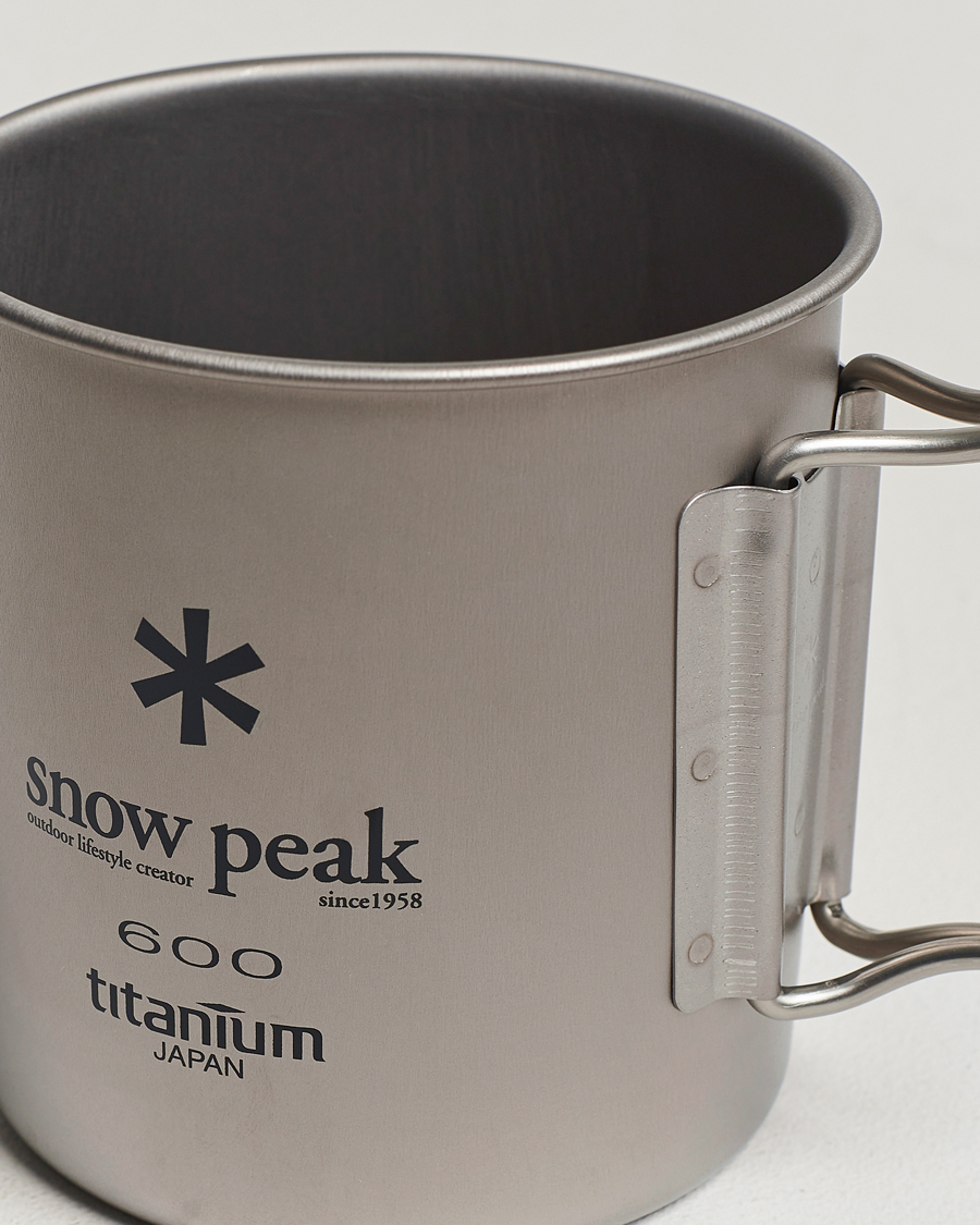 Heren | Outdoor living | Snow Peak | Single Wall Mug 600 Titanium