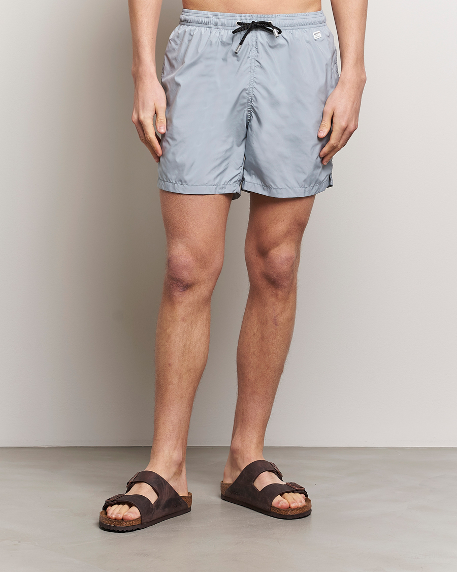 Men | New Brands | MC2 Saint Barth | Pantone Swim Shorts 15 Grey