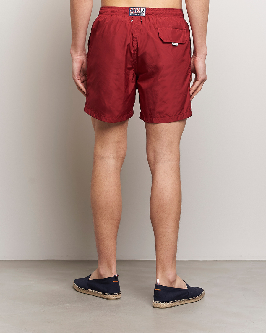 Heren | Zwembroek | MC2 Saint Barth | Pantone Swim Shorts 45 Bordeaux