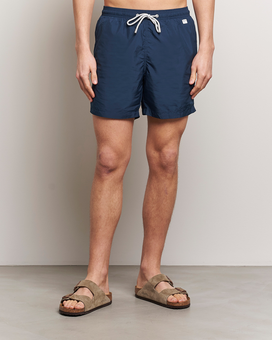 Men | New Brands | MC2 Saint Barth | Pantone Swim Shorts 61 Navy