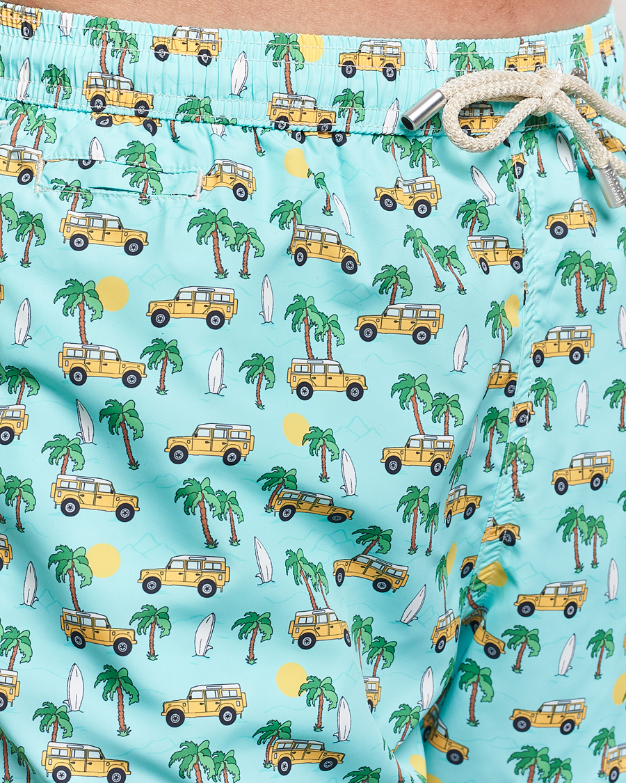 Heren | Zwembroek | MC2 Saint Barth | Printed Swim Shorts Road Car