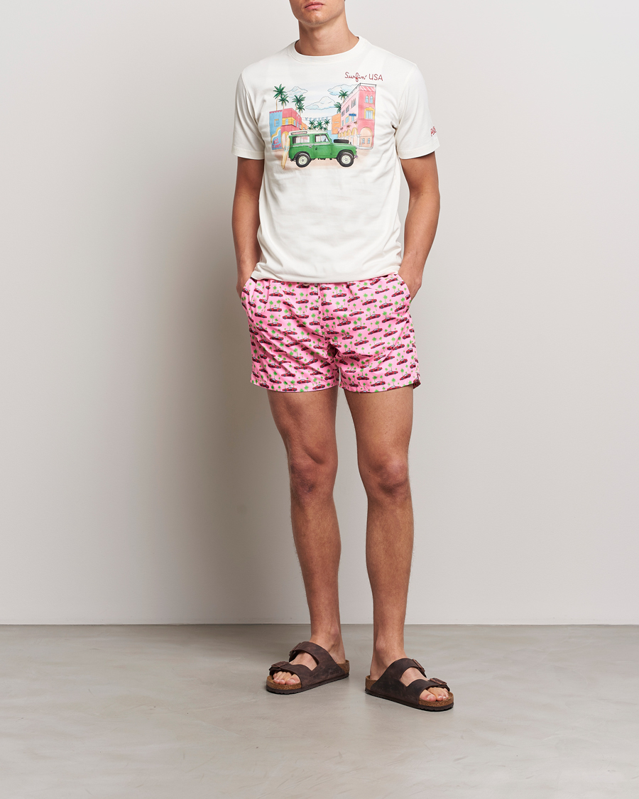 Heren | Zwembroek | MC2 Saint Barth | Printed Swim Shorts Speed Holiday