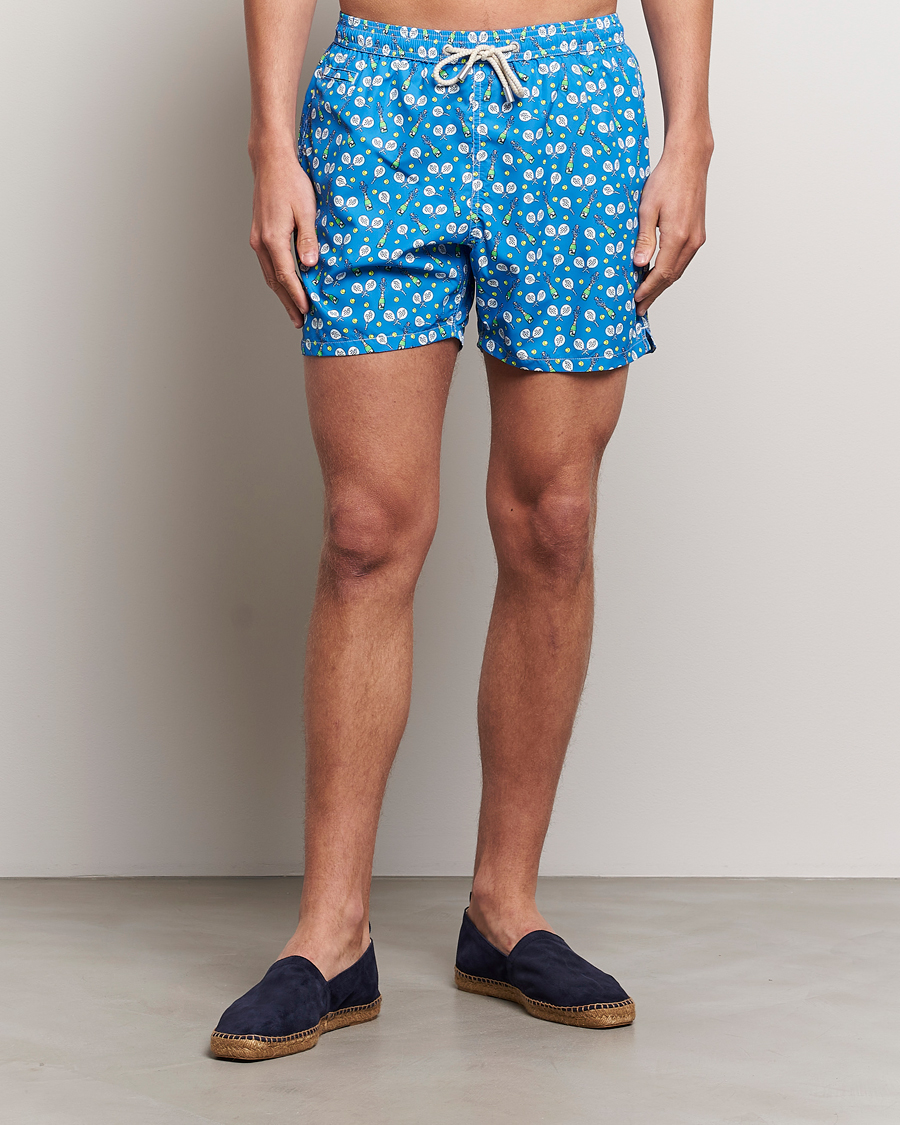 Heren | MC2 Saint Barth | MC2 Saint Barth | Printed Swim Shorts Padel Winner