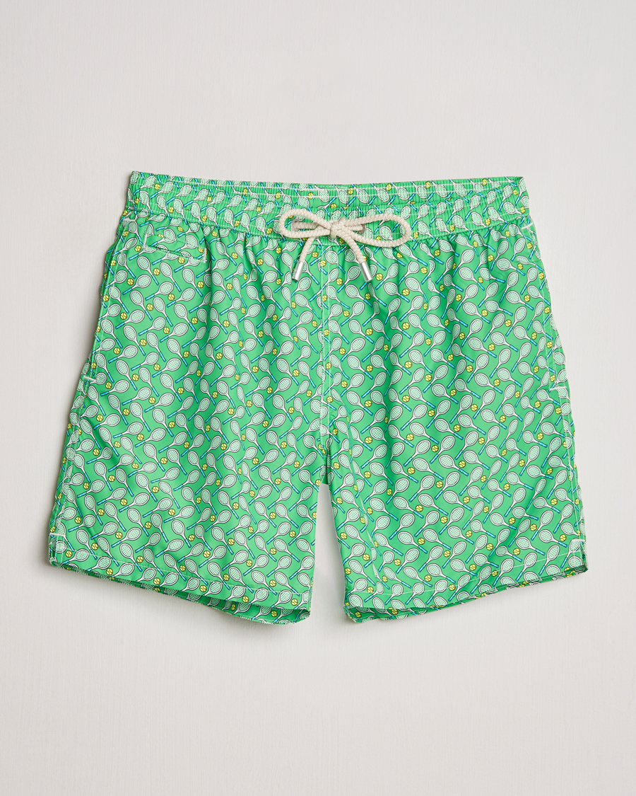 Heren | Zwembroek | MC2 Saint Barth | Printed Swim Shorts Tennis Cross