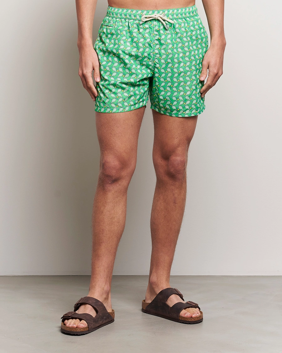 Men | Clothing | MC2 Saint Barth | Printed Swim Shorts Tennis Cross