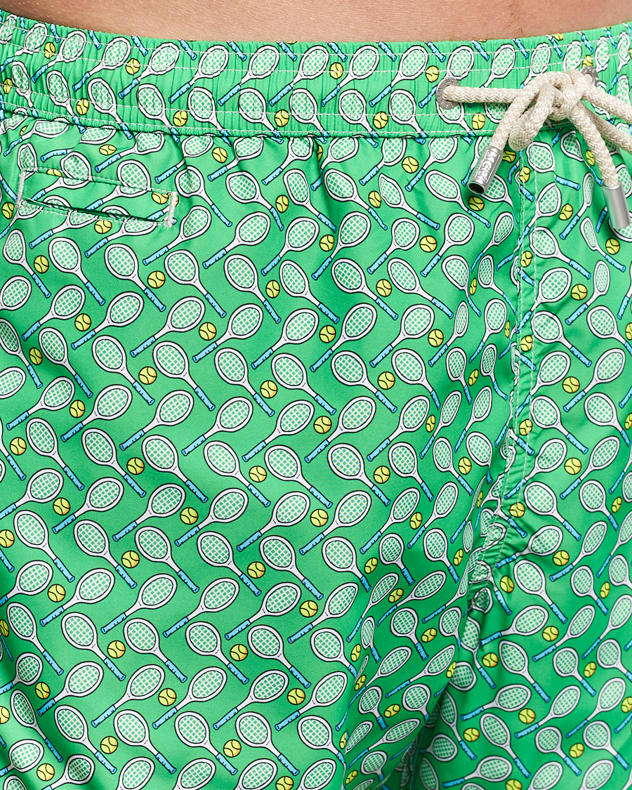 Heren | Zwembroek | MC2 Saint Barth | Printed Swim Shorts Tennis Cross