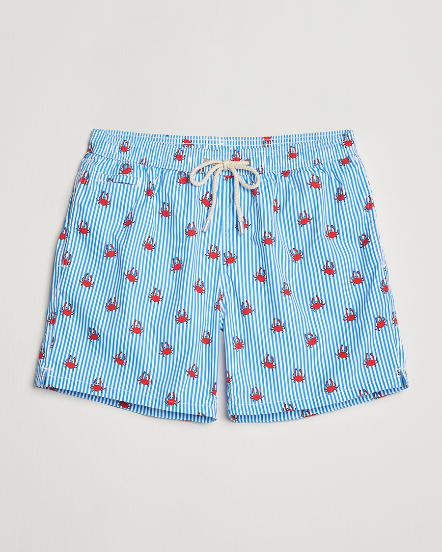 Heren | Zwembroek | MC2 Saint Barth | Printed Swim Shorts Crabs Stripes