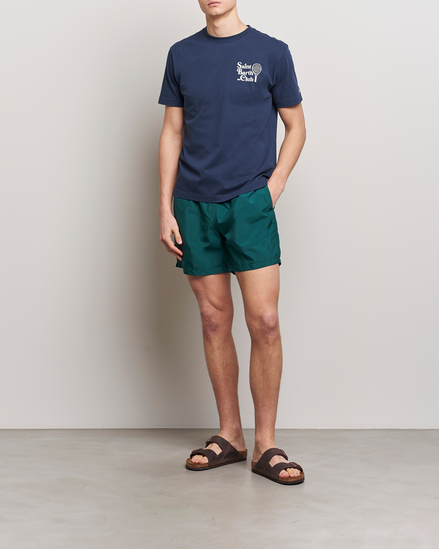 Heren | T-shirts | MC2 Saint Barth | Printed Cotton T-Shirt STB Padel Club