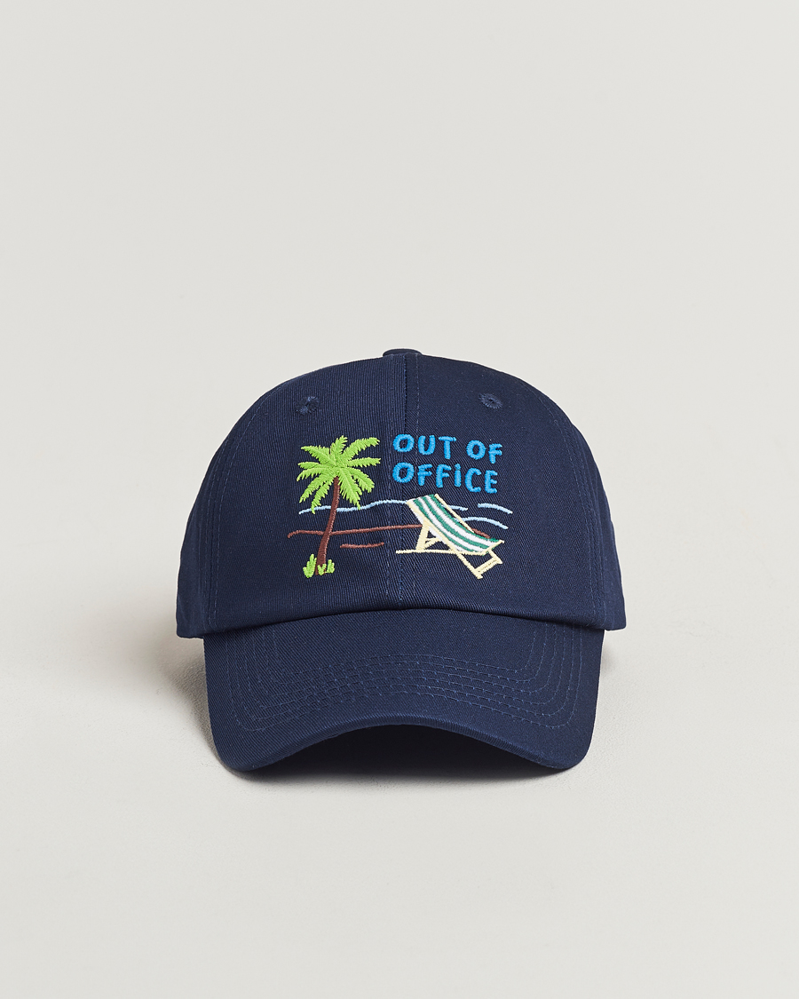 Heren | MC2 Saint Barth Embroidered Baseball Cap Out Of Office | MC2 Saint Barth | Embroidered Baseball Cap Out Of Office