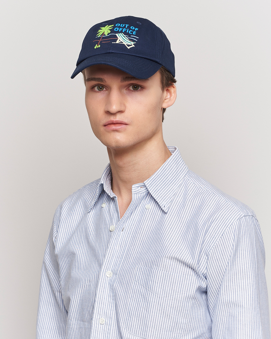 Heren | MC2 Saint Barth | MC2 Saint Barth | Embroidered Baseball Cap Out Of Office