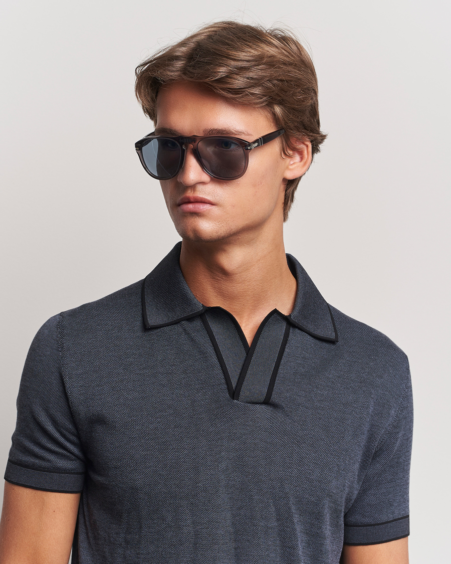 Heren | Zonnebrillen | Persol | 0PO0649 Sunglasses Transparent Grey