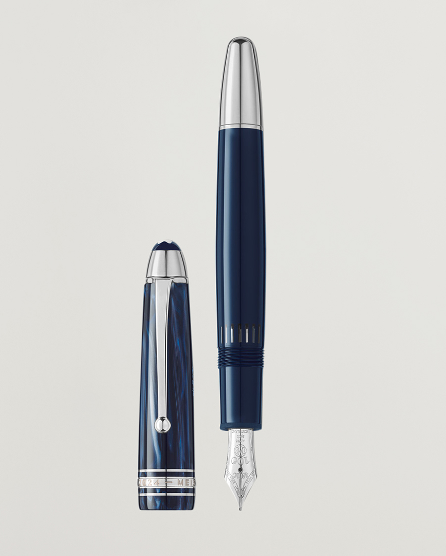 Heren | Pennen | Montblanc | Meisterstück Precious Resin FP LeGrand F Blue