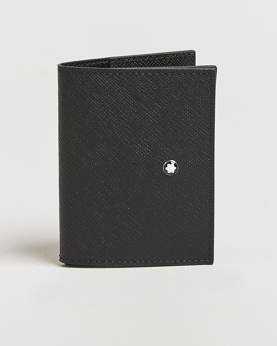 Heren | Montblanc Sartorial Trio Card Holder 4cc Black | Montblanc | Sartorial Trio Card Holder 4cc Black