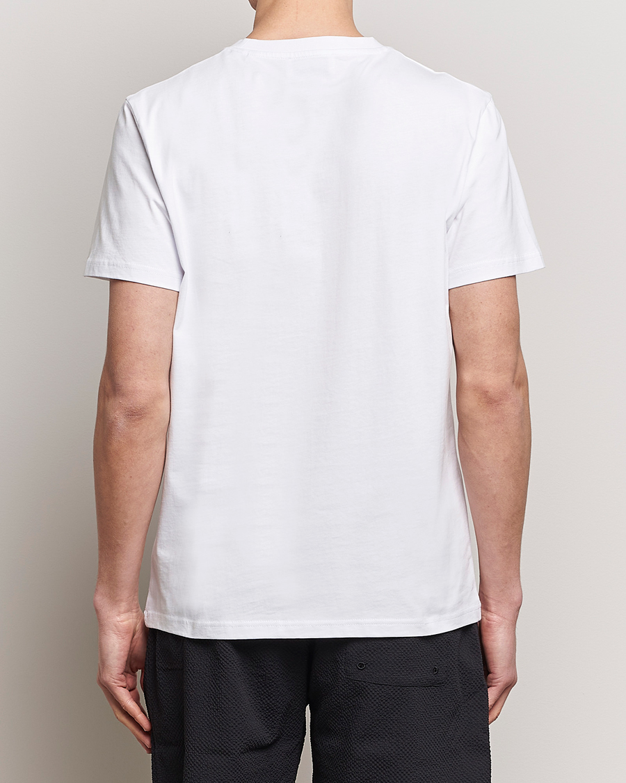 Heren | T-shirts | LES DEUX | Charles Logo T-Shirt Wihte