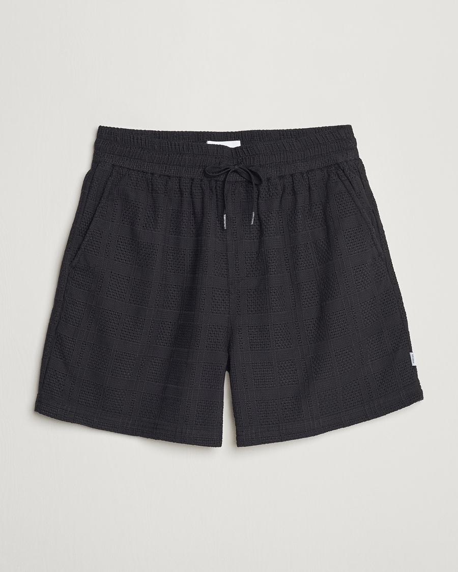 Heren | Korte broek | LES DEUX | Charlie Knitted Shorts Black