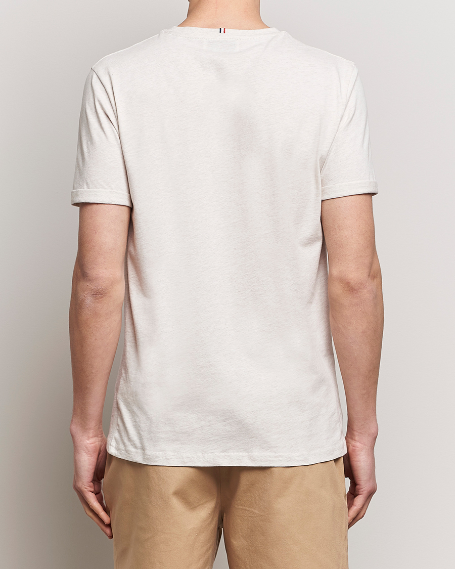 Heren | T-shirts | LES DEUX | Nørregaard Cotton T-Shirt Ivory Melange