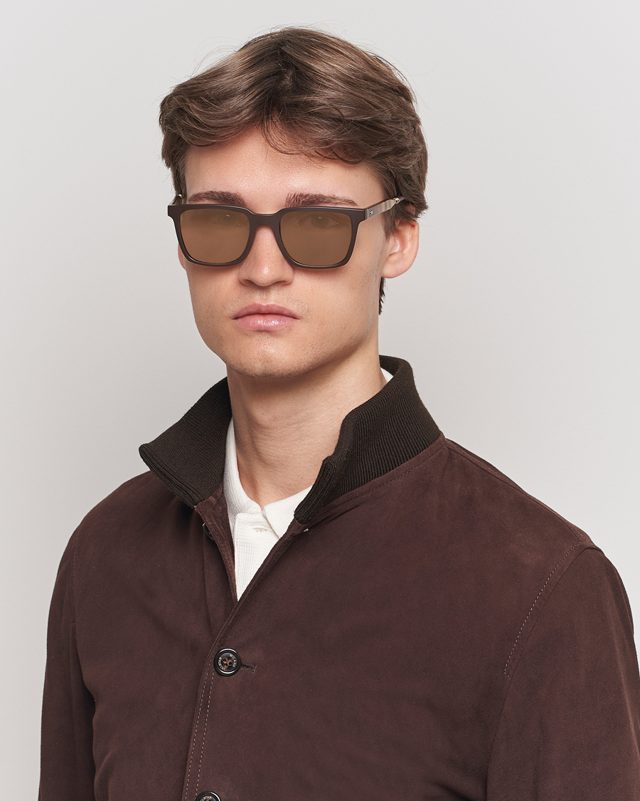 Heren | Oliver Peoples | Oliver Peoples | Mr. Federer Sunglasses Matte Umber