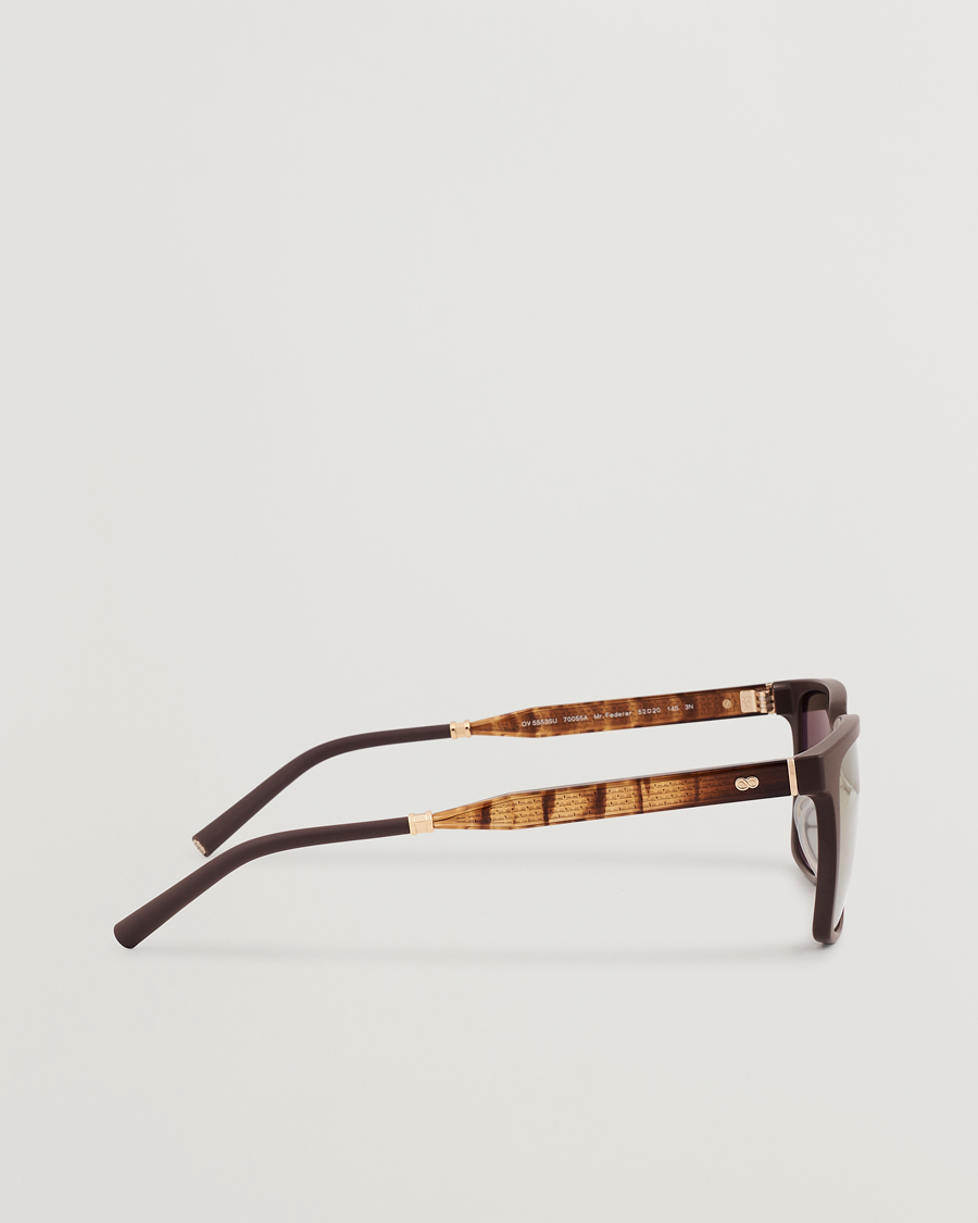 Heren | Zonnebrillen | Oliver Peoples | Mr. Federer Sunglasses Matte Umber