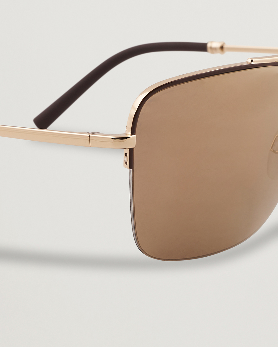 Heren | Accessoires | Oliver Peoples | R-2 Sunglasses Umber/Gold