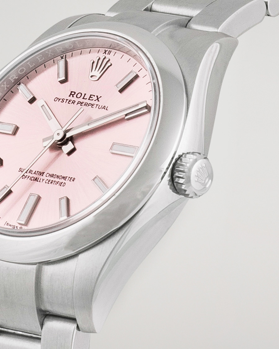 Heren | Rolex Pre-Owned Oyster Perpetual 124200 Silver | Rolex Pre-Owned | Oyster Perpetual 124200 Silver
