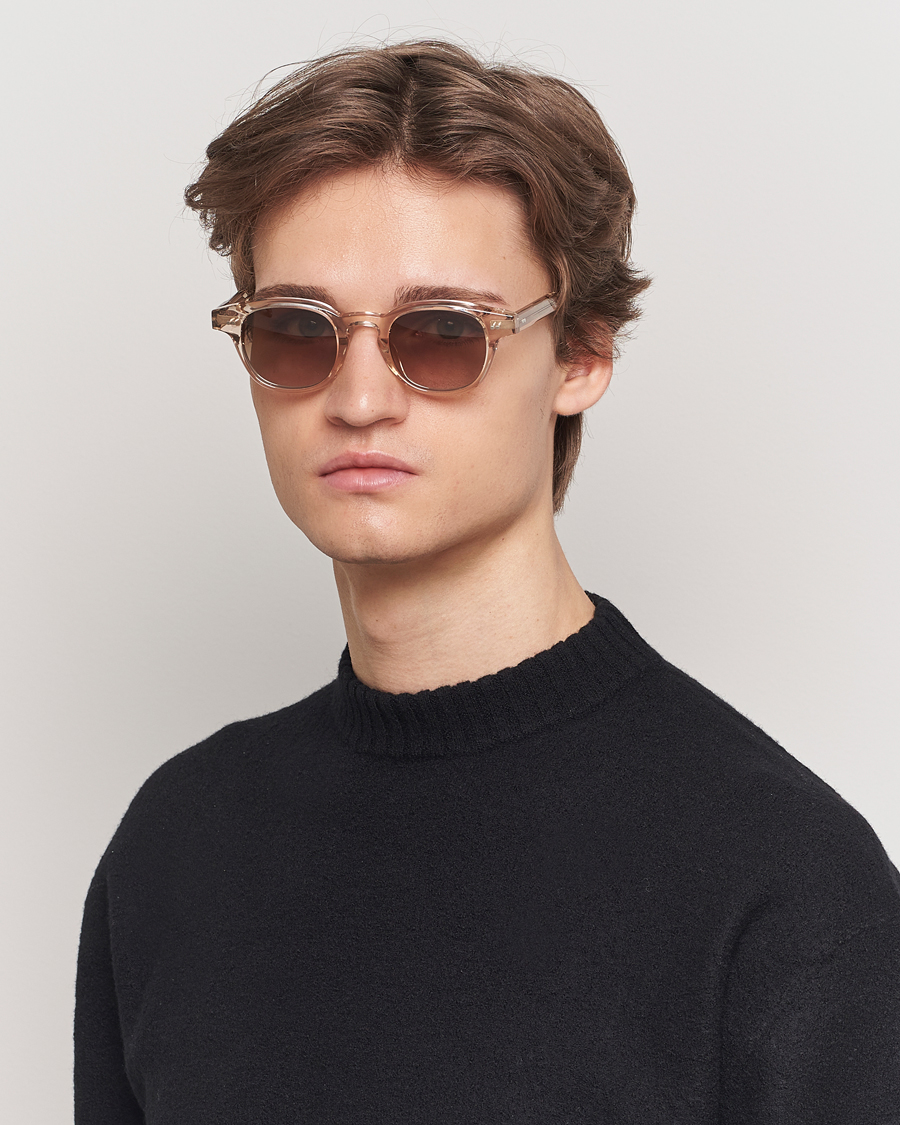 Heren | Ronde frame zonnebrillen | CHIMI | 01 Sunglasses Ecru