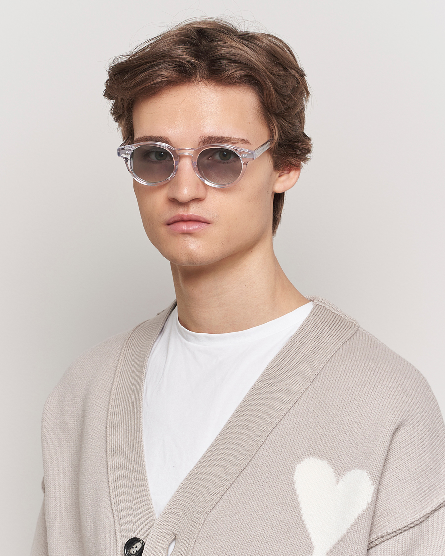 Heren | Ronde frame zonnebrillen | CHIMI | 03 Sunglasses Clear