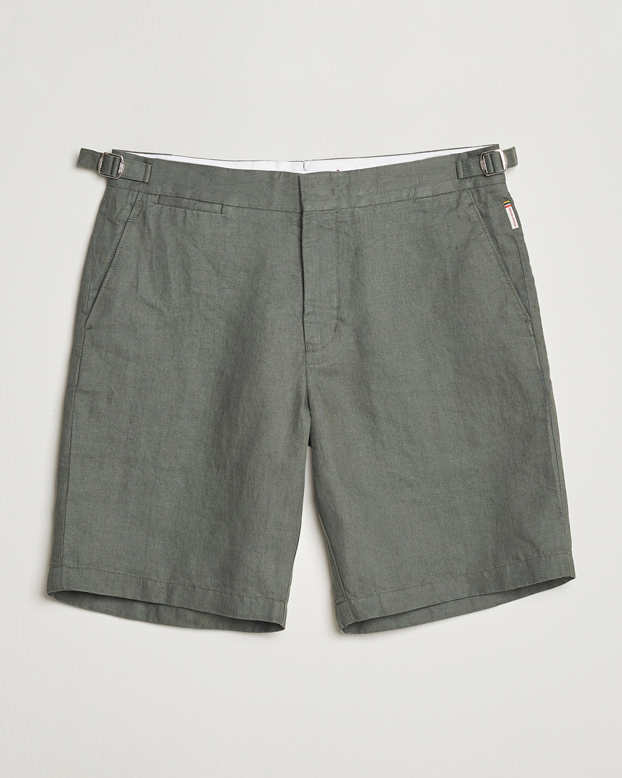 Heren | Korte broek | Orlebar Brown | Norwich Linen Shorts Light Kombu