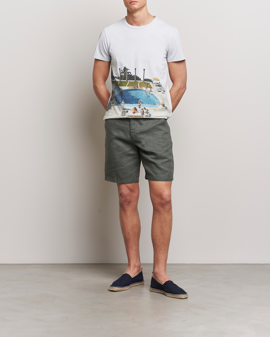 Heren | Korte broek | Orlebar Brown | Norwich Linen Shorts Light Kombu