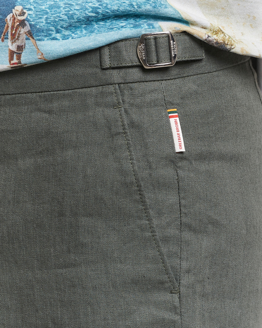Heren | Korte broek | Orlebar Brown | Norwich Linen Shorts Light Kombu