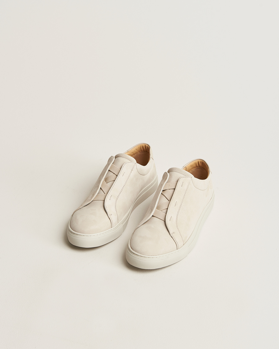 Heren |  | Myrqvist | Alnö Sneakers Beige Nubuck