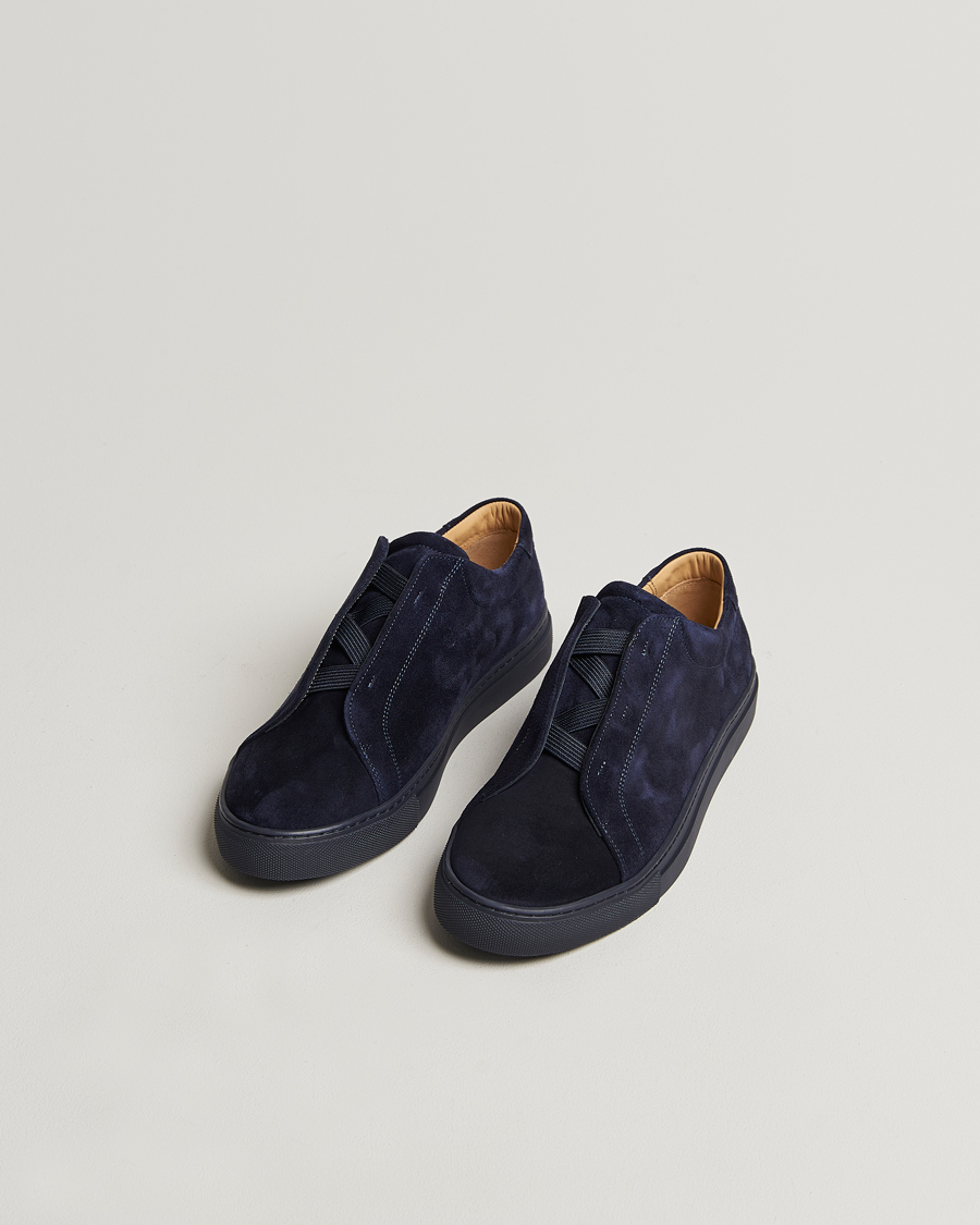 Heren |  | Myrqvist | Alnö Sneakers Navy Suede