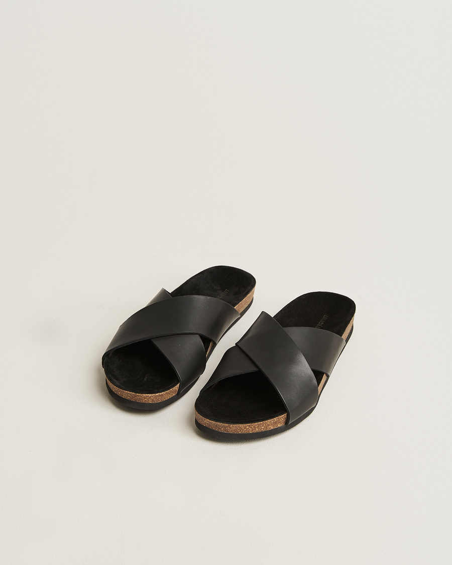 Heren |  | Myrqvist | Solvik Sandals Black Calf