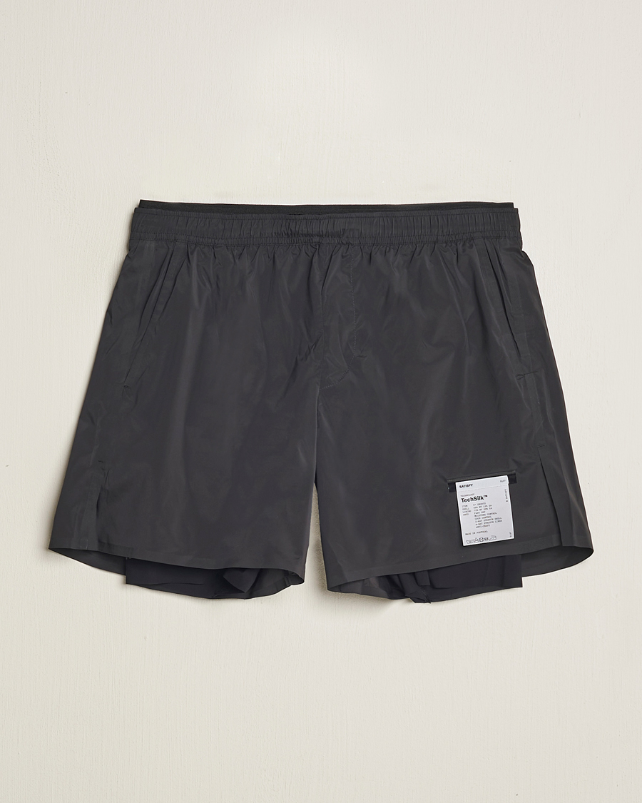 Heren | Korte broek | Satisfy | TechSilk 5 Inch Shorts Black