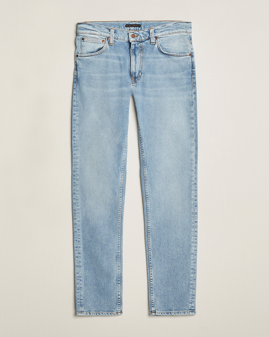 Heren |  | Nudie Jeans | Lean Dean Jeans Warm Days Blue