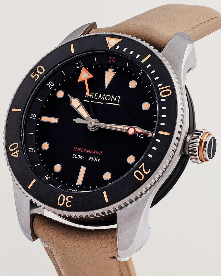 Heren | Bremont S302 GMT Diver 40mm Sahara | Bremont | S302 GMT Diver 40mm Sahara