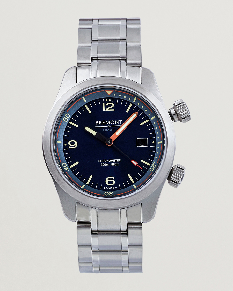 Heren | Bremont Argonaut Azure 42mm Steel | Bremont | Argonaut Azure 42mm Steel