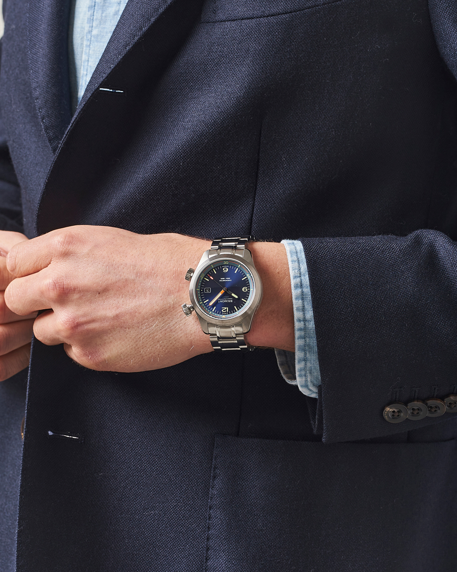 Heren | Bremont Argonaut Azure 42mm Steel | Bremont | Argonaut Azure 42mm Steel